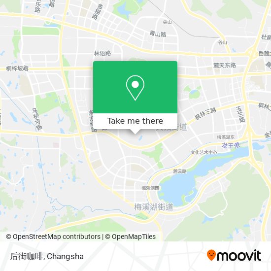 后街咖啡 map