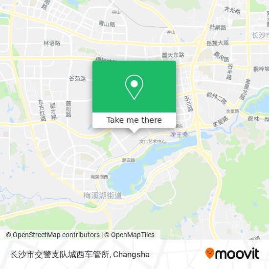 长沙市交警支队城西车管所 map