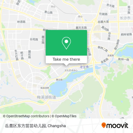 岳麓区东方苗苗幼儿园 map