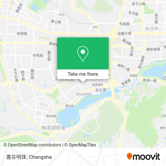 麓谷明珠 map