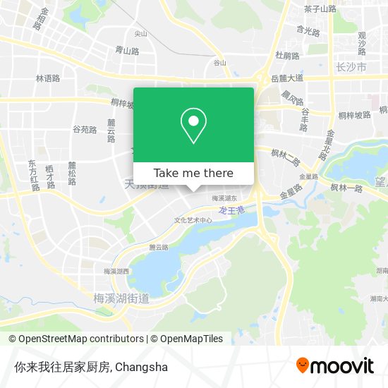 你来我往居家厨房 map