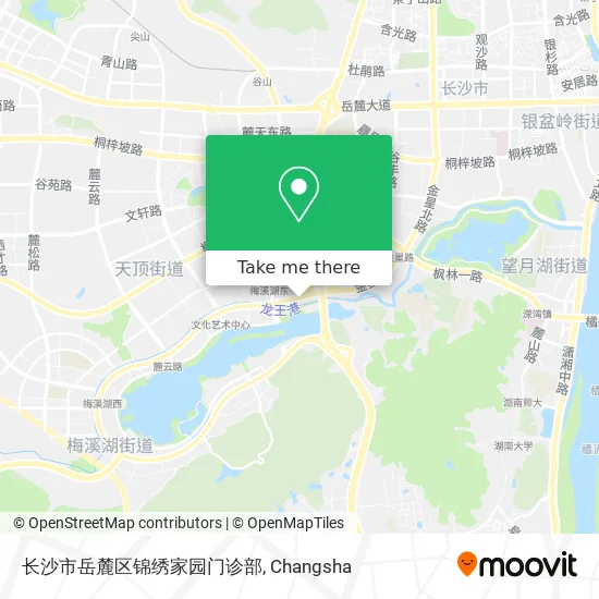 长沙市岳麓区锦绣家园门诊部 map