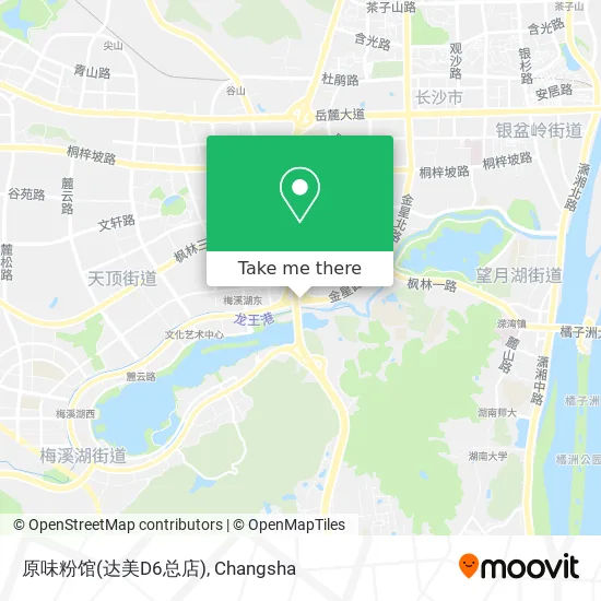 原味粉馆(达美D6总店) map