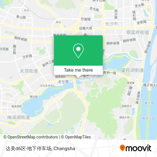 达美d6区-地下停车场 map