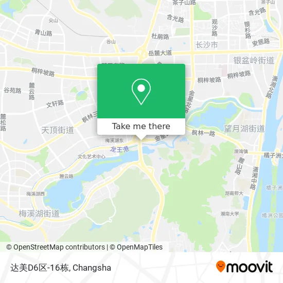 达美D6区-16栋 map
