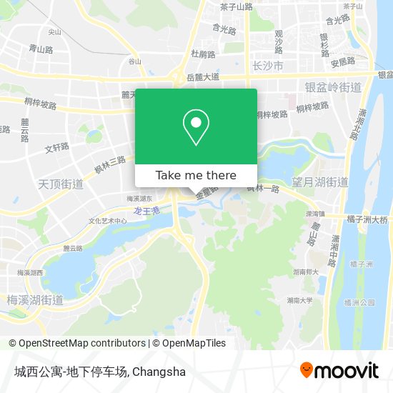 城西公寓-地下停车场 map