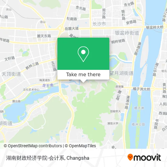 湖南财政经济学院-会计系 map