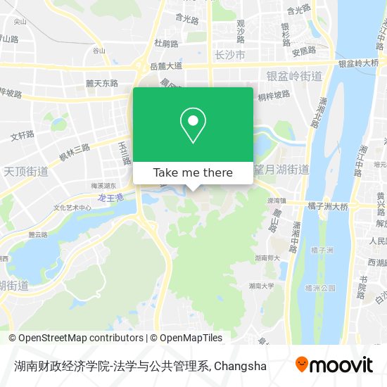 湖南财政经济学院-法学与公共管理系 map