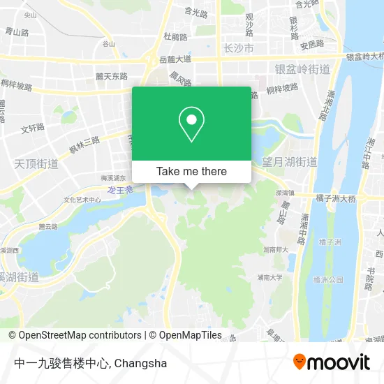 中一九骏售楼中心 map