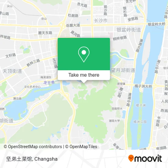 坚弟土菜馆 map
