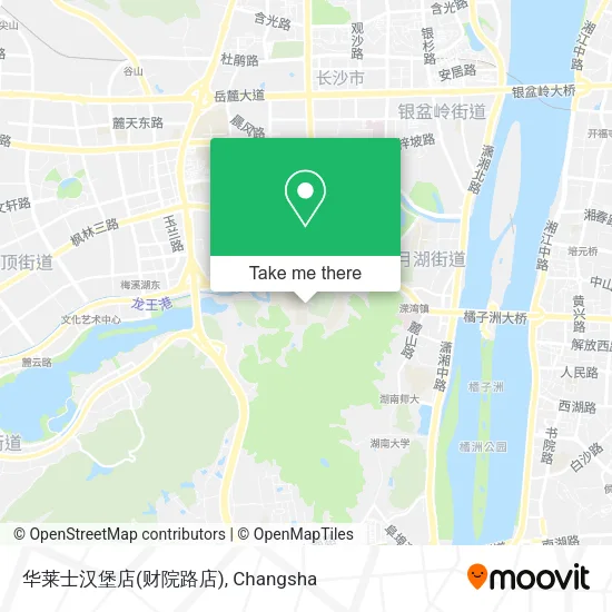 华莱士汉堡店(财院路店) map