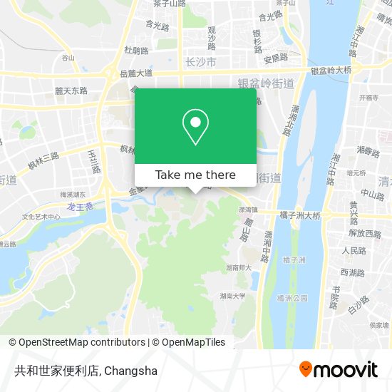 共和世家便利店 map