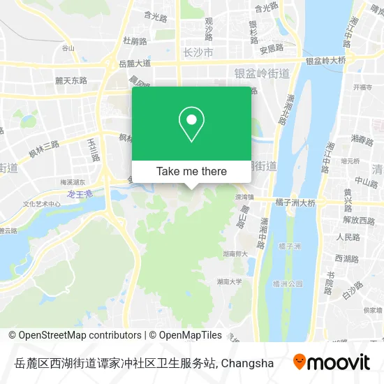 岳麓区西湖街道谭家冲社区卫生服务站 map