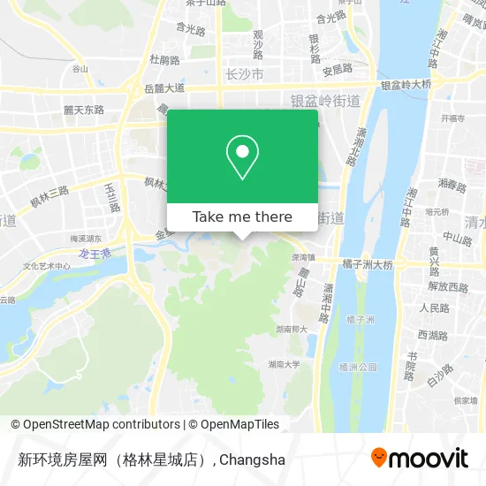 新环境房屋网（格林星城店） map