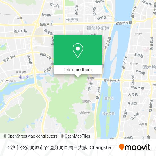 长沙市公安局城市管理分局直属三大队 map