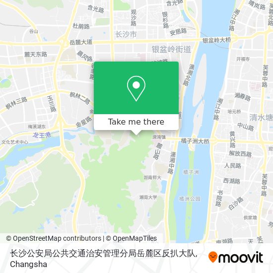 长沙公安局公共交通治安管理分局岳麓区反扒大队 map