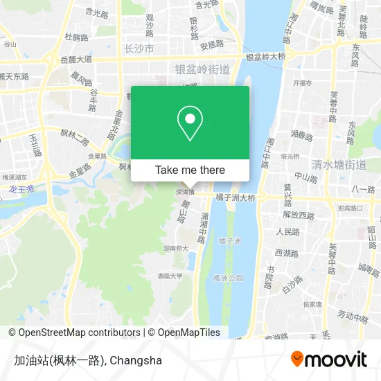 加油站(枫林一路) map