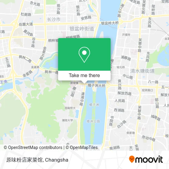原味粉店家菜馆 map