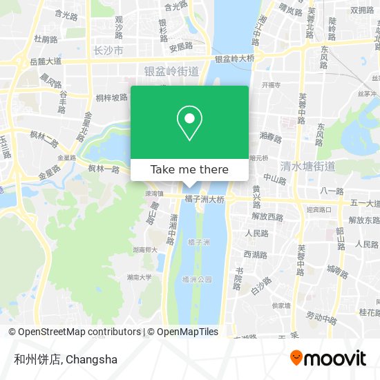 和州饼店 map