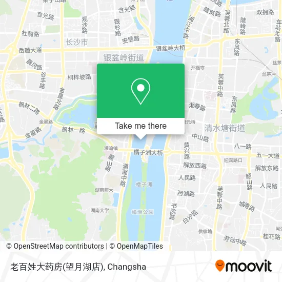 老百姓大药房(望月湖店) map