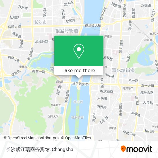 长沙紫江瑞商务宾馆 map