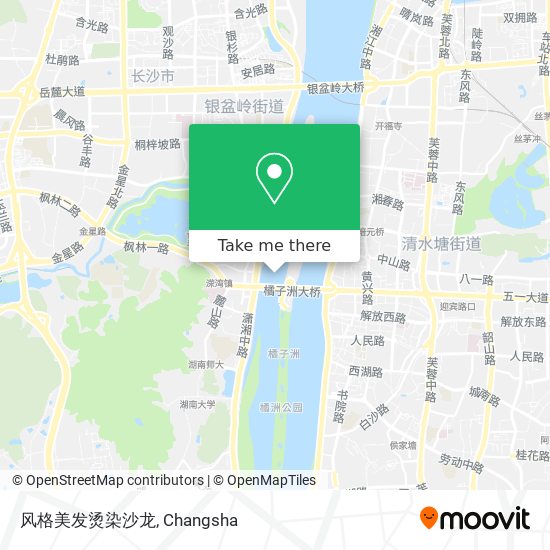 风格美发烫染沙龙 map