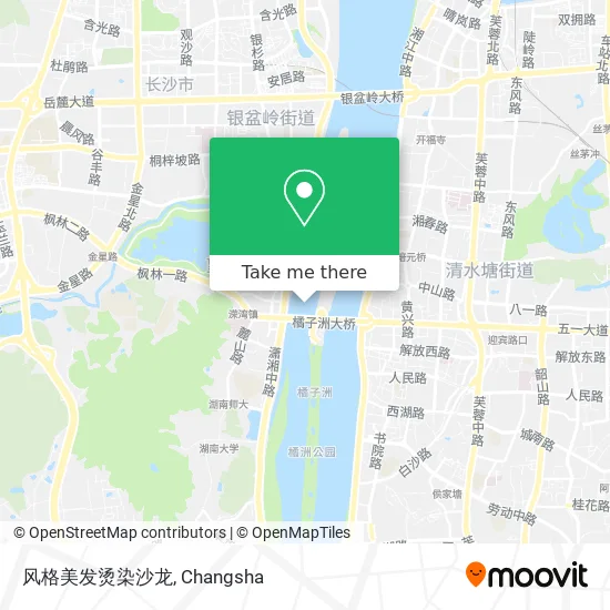 风格美发烫染沙龙 map