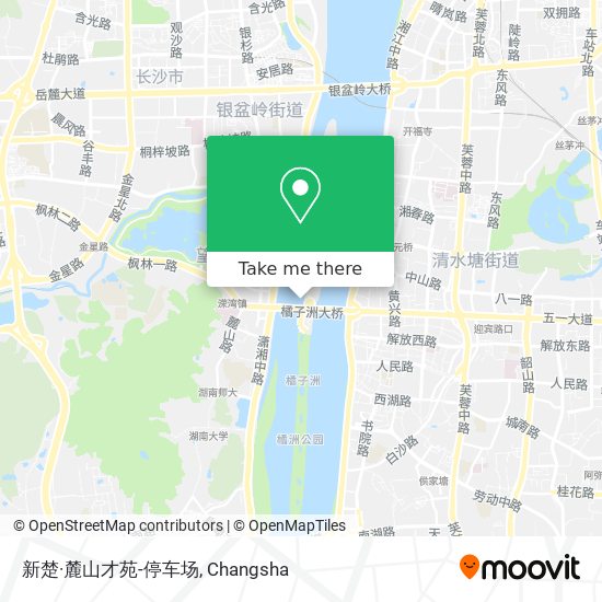 新楚·麓山才苑-停车场 map