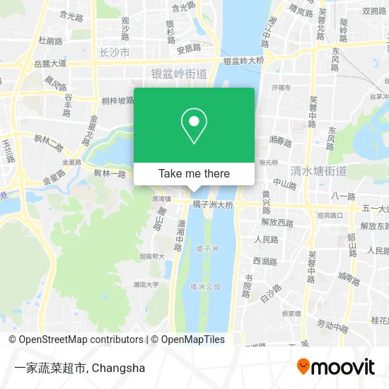 一家蔬菜超市 map