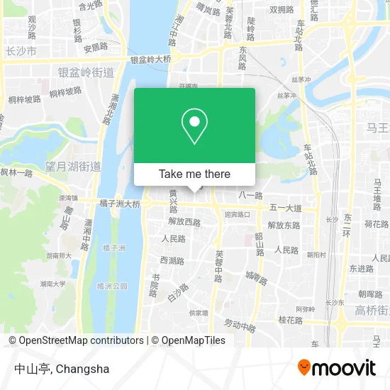 中山亭 map