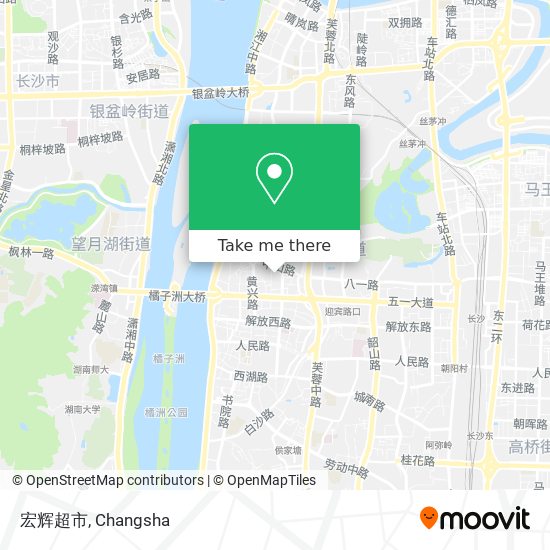 宏辉超市 map