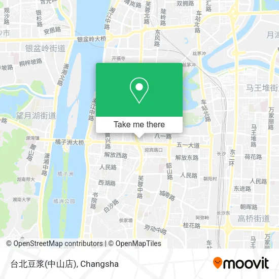台北豆浆(中山店) map