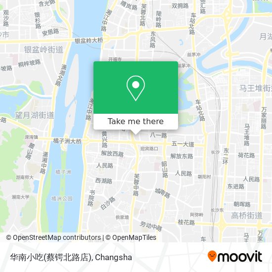 华南小吃(蔡锷北路店) map