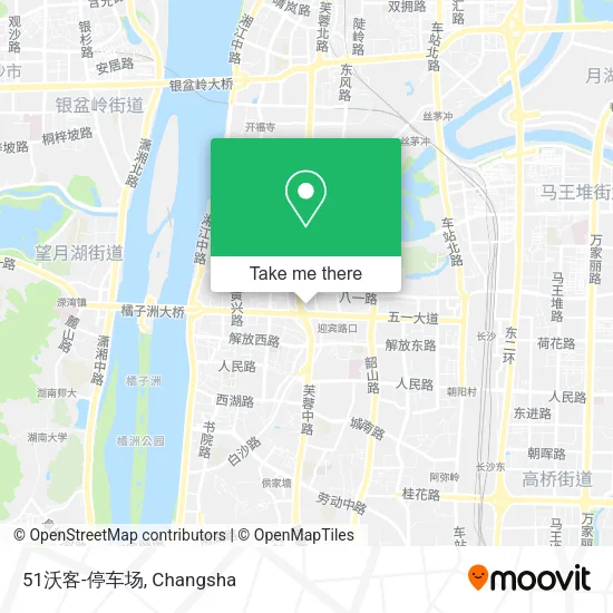 51沃客-停车场 map