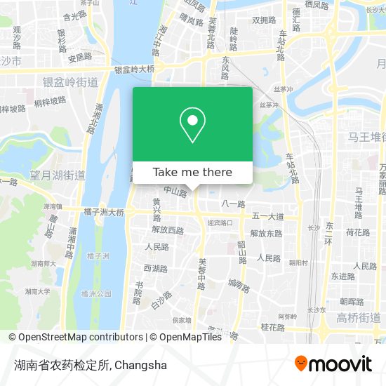 湖南省农药检定所 map