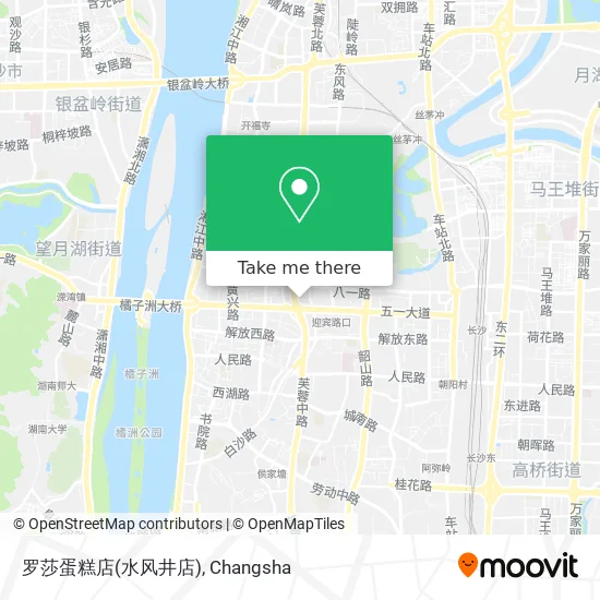 罗莎蛋糕店(水风井店) map