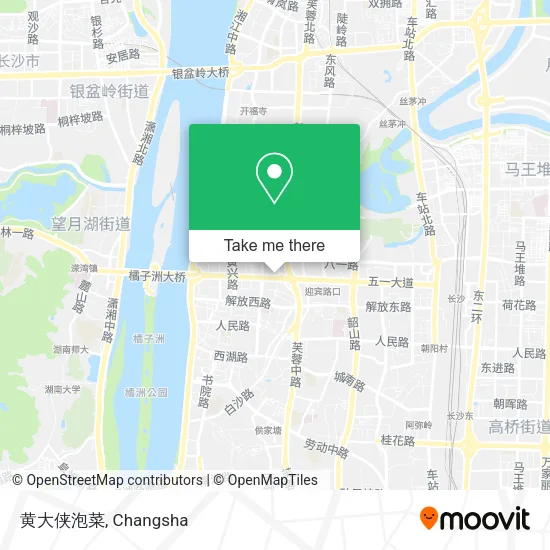 黄大侠泡菜 map