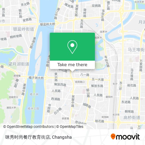 咪秀时尚餐厅教育街店 map