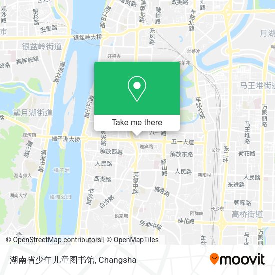 湖南省少年儿童图书馆 map