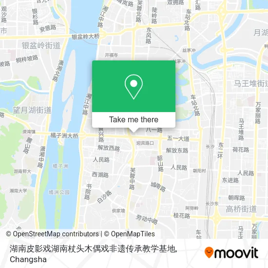 湖南皮影戏湖南杖头木偶戏非遗传承教学基地 map
