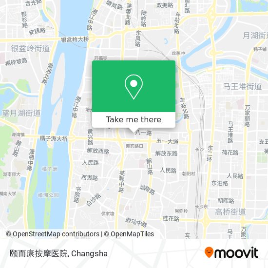 颐而康按摩医院 map