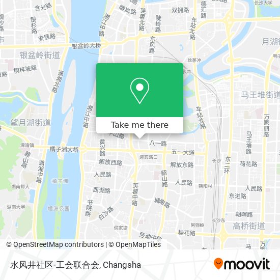 水风井社区-工会联合会 map