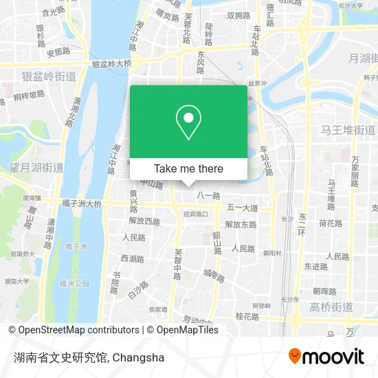 湖南省文史研究馆 map