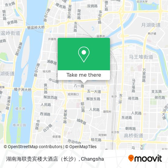 湖南海联贵宾楼大酒店（长沙） map