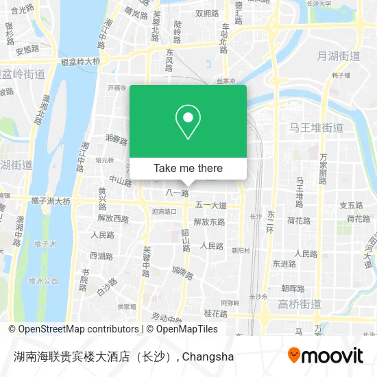 湖南海联贵宾楼大酒店（长沙） map