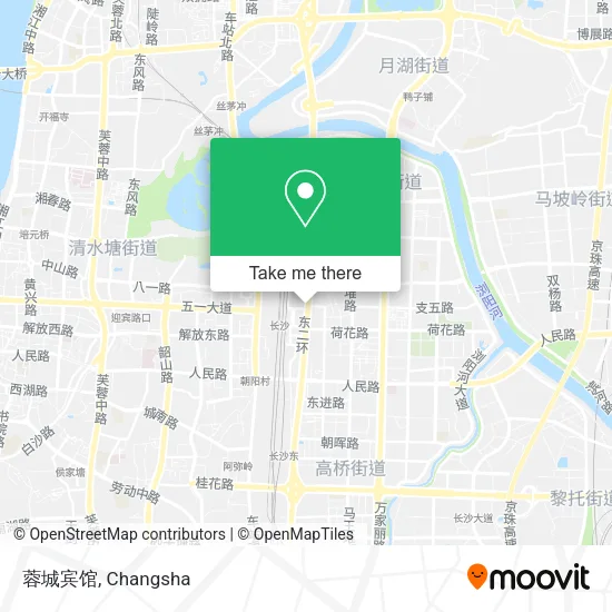 蓉城宾馆 map