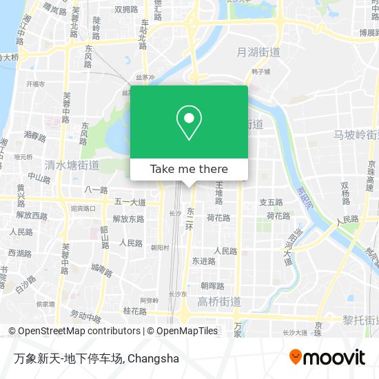 万象新天-地下停车场 map
