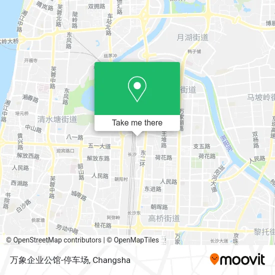 万象企业公馆-停车场 map