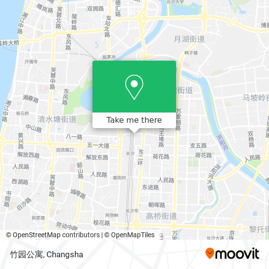 竹园公寓 map