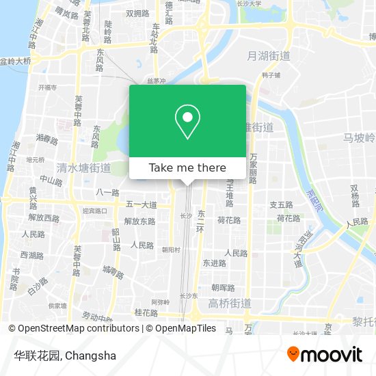 华联花园 map